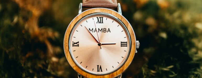 Les montres en bois : une tendance écologique et élégante