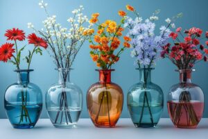 Décorer avec des vases en verre : idées et astuces pour toutes les saisons