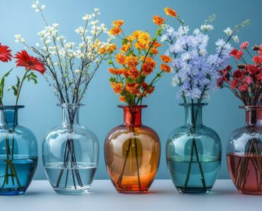 Décorer avec des vases en verre : idées et astuces pour toutes les saisons
