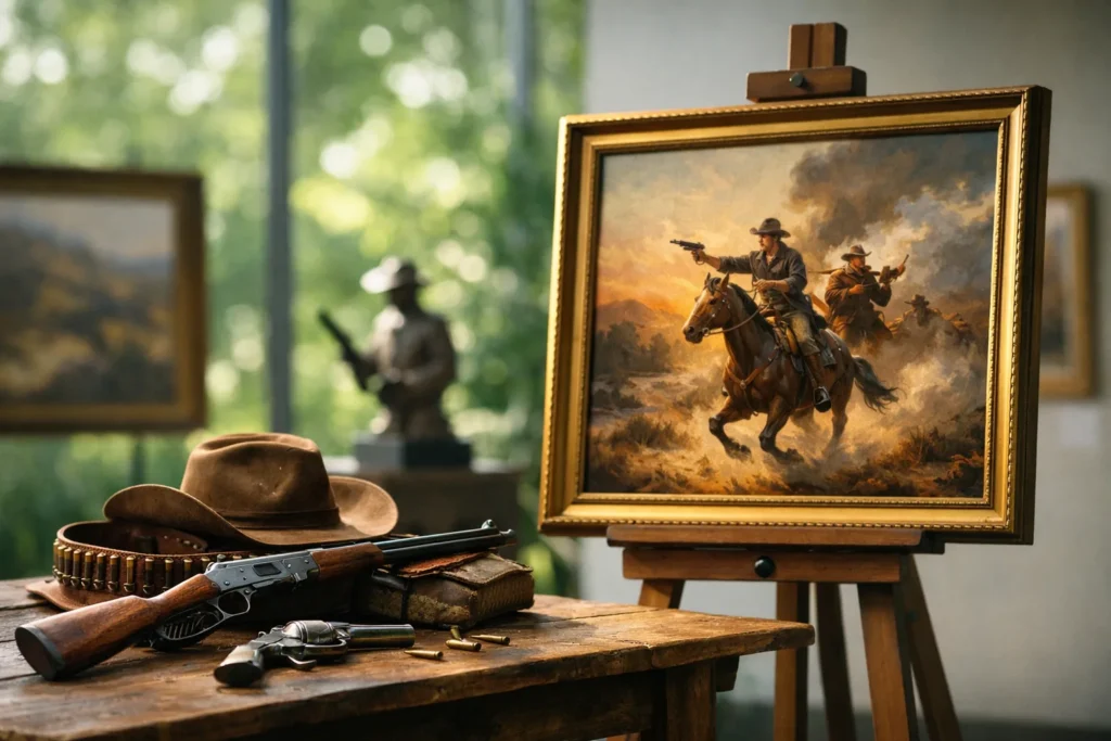 Entre balles et pinceaux : comment les révolutions armées ont façonné l&rsquo;art du western