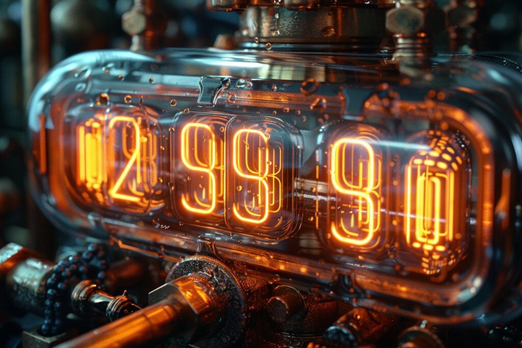 Horloge de nixie : un retour dans le temps avec style