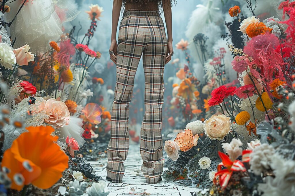 Quand la mode rencontre l&rsquo;art : les pantalons écossais au cœur des créations artistiques