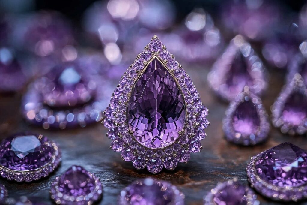 La collection de bijoux en améthyste : élégance et raffinement assurés !