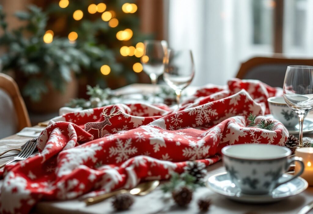 Pyjamas de noël : quand la mode nocturne rencontre l’art de la table de fête