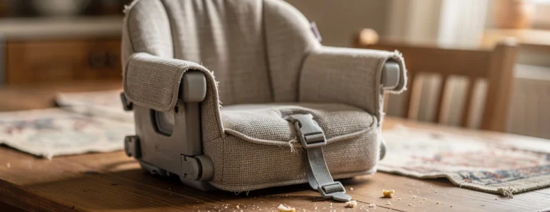 Réhausseur de chaise bébé : la solution nomade et pratique pour les repas en déplacement Réhausseur de chaise bébé : la solution nomade et pratique pour les repas en déplacement