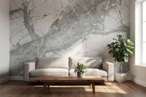 Papier peint marbre : la solution chic et intemporelle pour sublimer votre intérieur