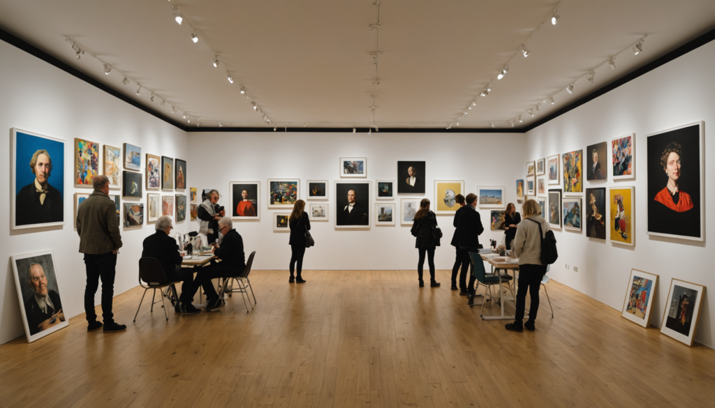 Galeries – collectifs – ateliers : parcours d’art visuel