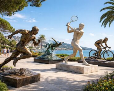 Art à Nice : les sculptures qui célèbrent les sportifs Art à Nice : les sculptures qui célèbrent les sportifs
