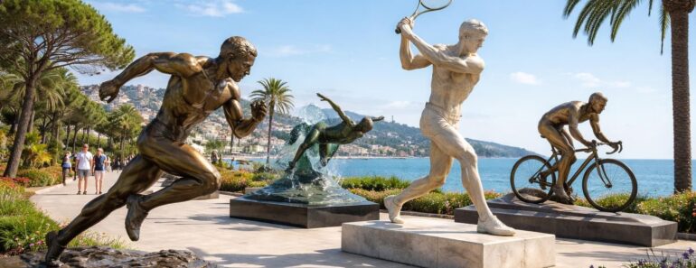Art à Nice : les sculptures qui célèbrent les sportifs