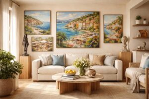 Découvrez l&rsquo;art niçois avec des tableaux locaux et sculptures pour décorer votre espace de vie