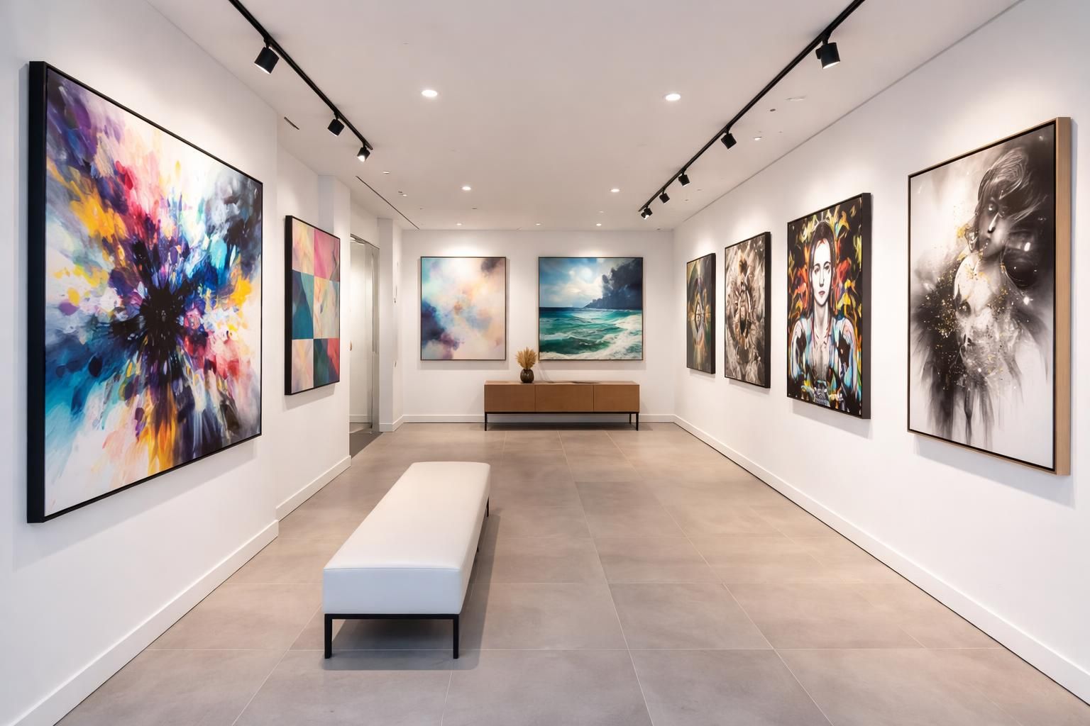 découvrez notre galerie à nice spécialisée dans les œuvres d'art contemporain et profitez de nos services d'encadrement sur mesure pour sublimer la décoration de vos bureaux.