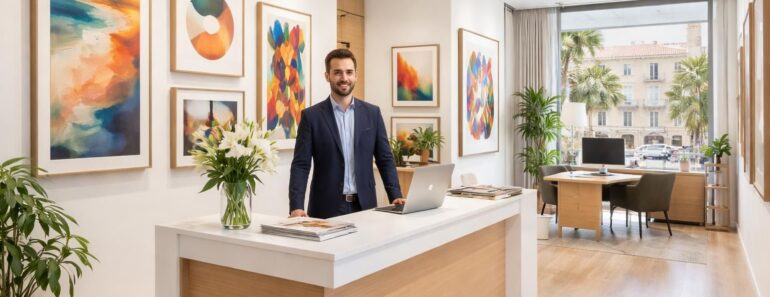 Galerie et services d’encadrement pour décoration de bureaux avec œuvres d’art contemporain à Nice Galerie et services d’encadrement pour décoration de bureaux avec œuvres d’art contemporain à Nice