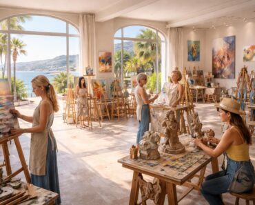Les femmes artistes niçoises avec peinture, sculpture et galeries d&rsquo;art contemporain sur la Côte d&rsquo;Azur