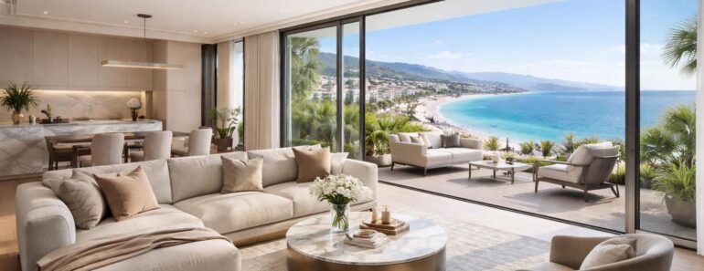 Acheter un appartement avec vue sur baie des Anges à Nice et prestations luxueuses en centre Acheter un appartement avec vue sur baie des Anges à Nice et prestations luxueuses en centre