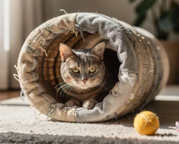 Tunnel pour chat : l&rsquo;essentiel pour le bien-être de votre chat