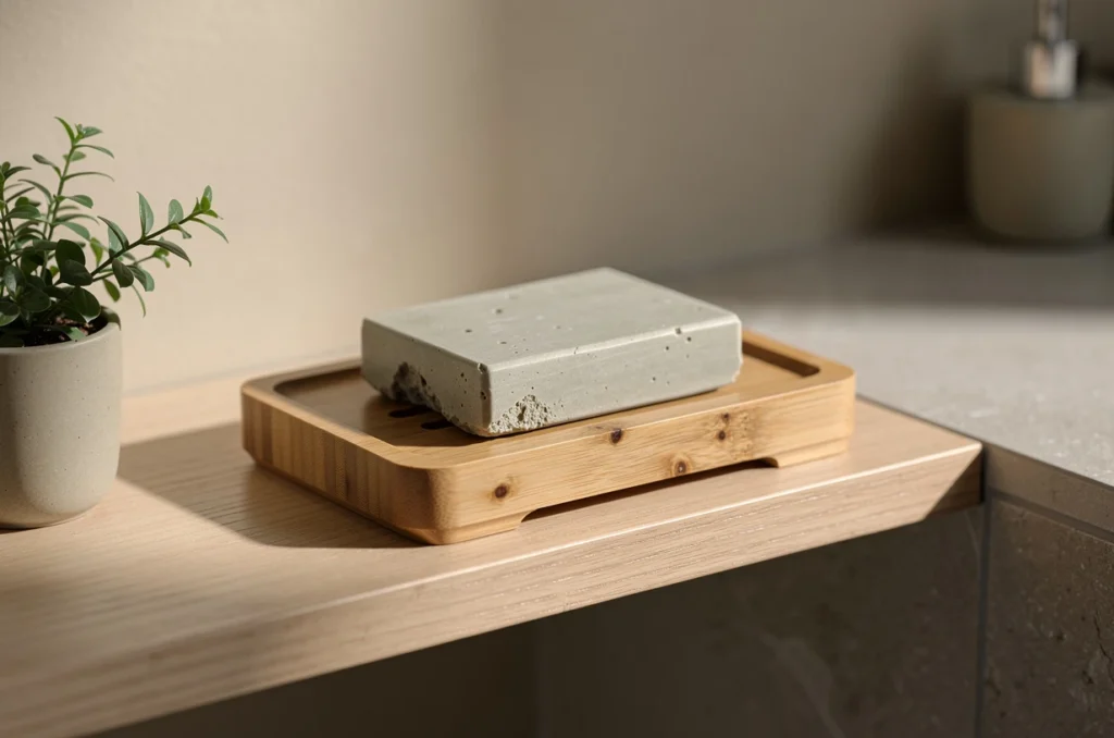 Comment intégrer un porte-savon dans une déco japandi sans fausse note