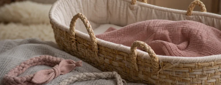 À la découverte des accessoires bébé : tresses tour et couffins