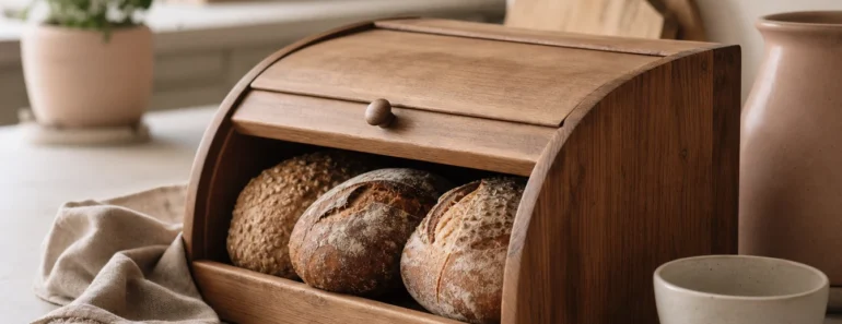 Boîtes à pain : la solution ultime pour un rangement efficace et tendance dans votre cuisine Boîtes à pain : la solution ultime pour un rangement efficace et tendance dans votre cuisine