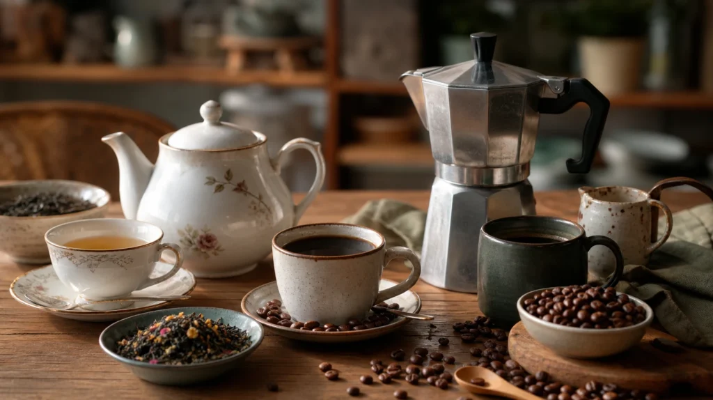 Fan de thé ou de café ? Découvrez comment choisir sa théière ou cafetière sur universthecafe.com